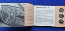 Lade das Bild in den Galerie-Viewer, Ford 1965 Cortina De Luxe - UK-Betriebsanleitung Owner handbook 07.1964 England

