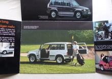 Lade das Bild in den Galerie-Viewer, Suzuki Vitara Long - Hochglanz Prospekt Brochure 1990 Großformat Din A3
