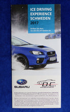 Lade das Bild in den Galerie-Viewer, Subaru 2017 Ice Driving Experience Schweden - Prospekt Brochure 2016
