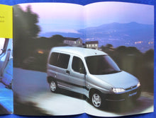 Lade das Bild in den Galerie-Viewer, Peugeot Partner Kombi Combispace MJ 2000 - Prospekt + Preisliste 12.1999
