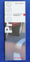 Lade das Bild in den Galerie-Viewer, Toyota Programm 1998 Corolla Celica MR2 - Prospekt + Daten + Preisliste 07.1997
