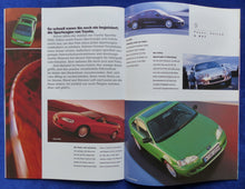 Lade das Bild in den Galerie-Viewer, Toyota Programm - Avensis Celica MR2 Previa RAV 4 - Prospekt + Daten 03.1998
