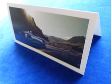 Lade das Bild in den Galerie-Viewer, Porsche 918 Sypder V8 Hybrid 887 PS - Grußkarte Faltkarte 10x21cm
