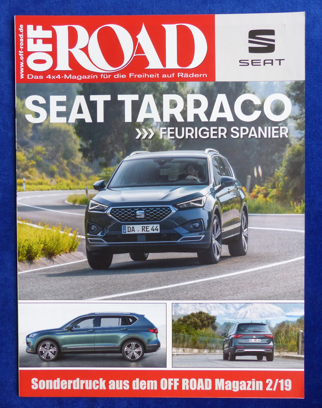 Seat Tarraco 2.0 TDI 190 PS - Fahrbericht - Sonderdruck Off Road 2/2019