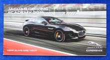 Lade das Bild in den Galerie-Viewer, Jaguar Driving Academy Trainings - XF XJ XK F-Type - Prospekt Brochure 2014
