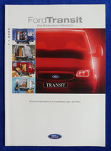 Lade das Bild in den Galerie-Viewer, Ford Transit Branchen-Modelle Express Service MJ 2000 Prospekt Brochure 01.2000
