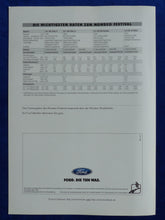 Lade das Bild in den Galerie-Viewer, Ford Mondeo Festival Sondermodell MJ 1999 - Prospekt Brochure 05.1998
