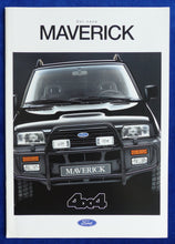 Lade das Bild in den Galerie-Viewer, Ford Maverick 4x4 MJ 1994 - Prospekt Brochure 01.1994
