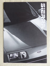Lade das Bild in den Galerie-Viewer, Ford Sierra - Technische Daten MJ 1986 - Prospekt Brochure 06.1985
