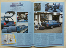 Lade das Bild in den Galerie-Viewer, Ford 1987 Sierra 1.8L Estate Special - UK-Prospekt Brochure 05.1986 England
