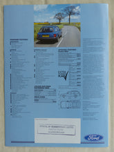 Lade das Bild in den Galerie-Viewer, Ford 1987 Sierra 1.8L Estate Special - UK-Prospekt Brochure 05.1986 England
