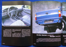 Lade das Bild in den Galerie-Viewer, Ford Ranger 4x4 Pick-up MJ 1999 - Preview Prospekt Brochure 03.1999
