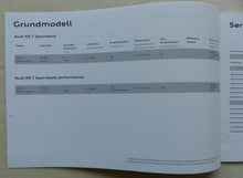Lade das Bild in den Galerie-Viewer, Audi RS 7 Sportback performance - Preisliste MJ 2016 - Prospekt Brochure 02.2016
