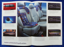 Lade das Bild in den Galerie-Viewer, VW Sharan Family Sondermodell MJ 1999 - Prospekt Brochure 10.1998
