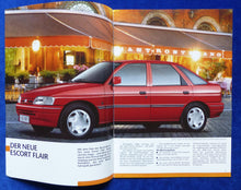 Lade das Bild in den Galerie-Viewer, Ford Escort Flair MJ 1993 - Prospekt Brochure 05.1992
