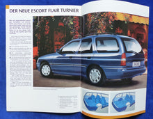 Lade das Bild in den Galerie-Viewer, Ford Escort Flair MJ 1993 - Prospekt Brochure 05.1992
