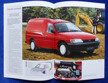 Lade das Bild in den Galerie-Viewer, Ford Escort Express MJ 1992 - Prospekt Brochure 10.1991
