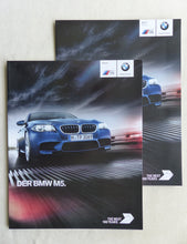 Lade das Bild in den Galerie-Viewer, BMW M5 Competition V8 Bi-Turbo Typ F10 MJ 2016 - Prospekt + Preisliste 03.2016
