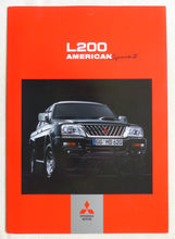 Lade das Bild in den Galerie-Viewer, Mitsubishi L200 American Sport II MJ 2003 - Prospekt Brochure 02.2003

