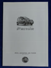 Lade das Bild in den Galerie-Viewer, Fiat Panda 4x4 MJ 2010 - Prospekt Brochure + Preisliste 02.2010
