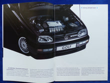 Lade das Bild in den Galerie-Viewer, VW Golf VR6 2.8 6-Zylinder 174 PS MJ 1993 - Prospekt Brochure 08.1992
