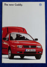 Lade das Bild in den Galerie-Viewer, VW New Caddy Delivery Van Kombi MY 1996 - Prospekt Brochure 12.1995 englisch
