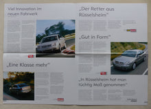 Lade das Bild in den Galerie-Viewer, Opel Vectra - Pressestimmen - Prospekt Brochure 04.2002
