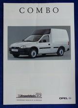 Lade das Bild in den Galerie-Viewer, Opel Combo Kastenwagen MJ 1994 - Prospekt Brochure 07.1993

