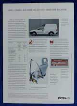 Lade das Bild in den Galerie-Viewer, Opel Combo Kastenwagen MJ 1994 - Prospekt Brochure 07.1993
