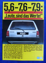 Lade das Bild in den Galerie-Viewer, VW Polo Perlsilber Sondermodell - Prospekt Brochure 1983
