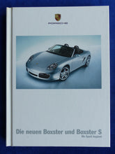 Lade das Bild in den Galerie-Viewer, Porsche Boxster S Typ 987 MJ 2005 - Hardcover Prospekt Brochure 07.2004

