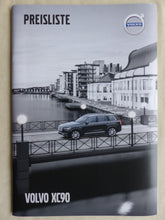 Lade das Bild in den Galerie-Viewer, Volvo XC90 Excellence Hybrid - Preisliste MJ 2017 - Prospekt Brochure 03.2016
