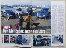 Lade das Bild in den Galerie-Viewer, Renault Scenic Opel Zafira Mercedes - Vergleich - Sonderdruck Auto Bild 10/2002
