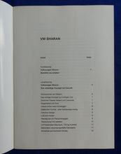 Lade das Bild in den Galerie-Viewer, VW Sharan Carat VR6 Produkt-Information - Presse-Information press-kit 1995
