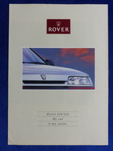 Lade das Bild in den Galerie-Viewer, Rover 216 GSi - Prospekt Brochure 1990
