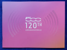 Lade das Bild in den Galerie-Viewer, Fiat 500 500L 500X 120th Jubiläumsmodelle MJ 2020 - Prospekt Brochure 05.2019
