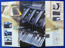 Lade das Bild in den Galerie-Viewer, Renault Clio Tech Run Sondermodell 2000 - Prospekt Brochure 08.1999 Frankreich
