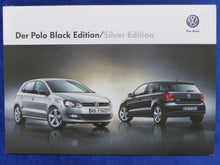 Lade das Bild in den Galerie-Viewer, VW Polo Black Edition Silver Edition MJ 2013 - Prospekt Brochure 10.2012
