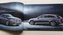 Lade das Bild in den Galerie-Viewer, Audi A4 Limousine Avant TDI TFSI quattro MJ 2016 - Prospekt Brochure 09.2015

