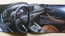 Lade das Bild in den Galerie-Viewer, Audi A4 Limousine Avant TDI TFSI quattro MJ 2016 - Prospekt Brochure 09.2015
