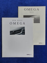Lade das Bild in den Galerie-Viewer, Opel Omega Caravan CD MV6 MJ 1994 - Prospekt Brochure + Preisliste 02.1994

