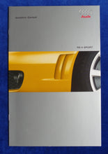 Lade das Bild in den Galerie-Viewer, Audi RS 4 Sport quattro Typ B5 - Prospekt Brochure 03.2001 englisch
