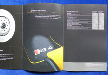Lade das Bild in den Galerie-Viewer, Audi RS 4 Sport quattro Typ B5 - Prospekt Brochure 03.2001 englisch
