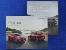 Lade das Bild in den Galerie-Viewer, Renault Clio 5-Türer &amp; Grandtour MJ 2017 - Prospekt Brochure + Preisliste 9.2016
