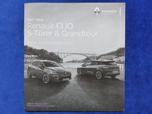 Lade das Bild in den Galerie-Viewer, Renault Clio 5-Türer &amp; Grandtour MJ 2017 - Prospekt Brochure + Preisliste 9.2016
