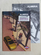 Lade das Bild in den Galerie-Viewer, Nissan Almera MJ 1996 - Prospekt Brochure + Daten &amp; Ausstattungen 09.1995
