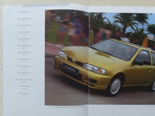 Lade das Bild in den Galerie-Viewer, Nissan Almera MJ 1996 - Prospekt Brochure + Daten &amp; Ausstattungen 09.1995
