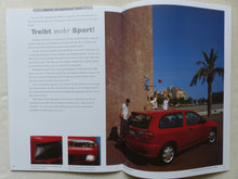 Lade das Bild in den Galerie-Viewer, Nissan Almera MJ 1996 - Prospekt Brochure + Daten &amp; Ausstattungen 09.1995
