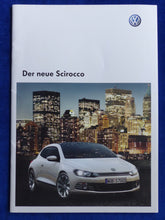 Lade das Bild in den Galerie-Viewer, VW Scirocco MJ 2009 - Prospekt Brochure 06.2008
