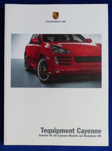 Lade das Bild in den Galerie-Viewer, Porsche Tequipment Cayenne Zubehör MJ 2010 - Prospekt Brochure 04.2009
